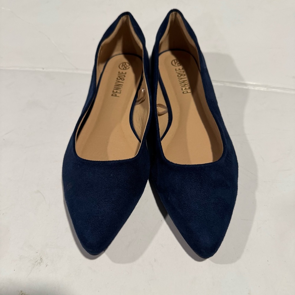 Pennysue Suede Flats Size 8.5
